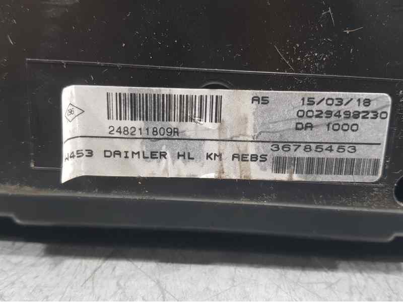 Recambio de cuadro instrumentos para smart fortwo coupe passion referencia OEM IAM 248211809R  