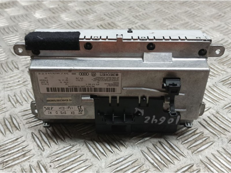 Recambio de sistema navegacion gps para audi a6 berlina (4f2) 3.2 fsi referencia OEM IAM 4F0919603A 57598389 BECKER
