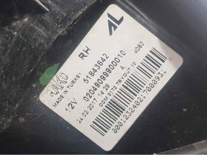 Recambio de piloto trasero derecho para fiat panda (319) easy referencia OEM IAM 51843642  