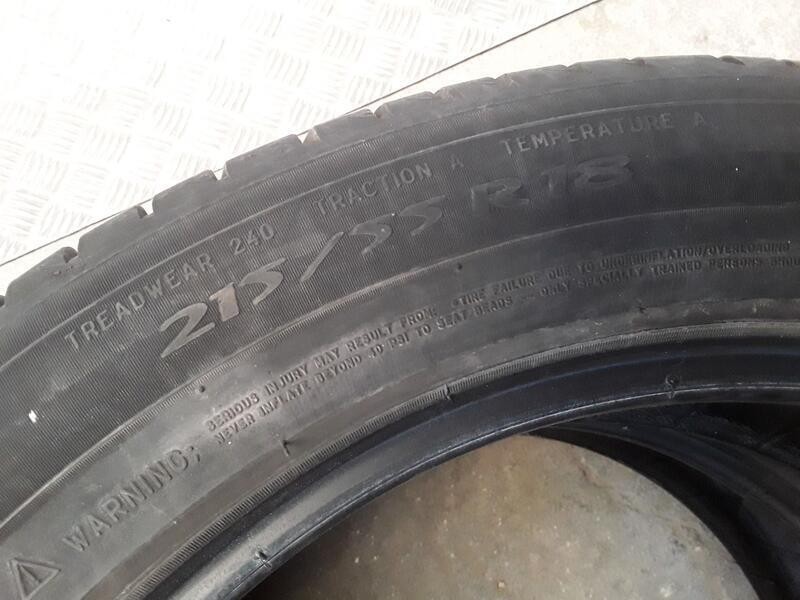 Recambio de neumatico pareja para neumaticos reutilizados - referencia OEM IAM 215551899V MICHELIN 215/55/18/99V