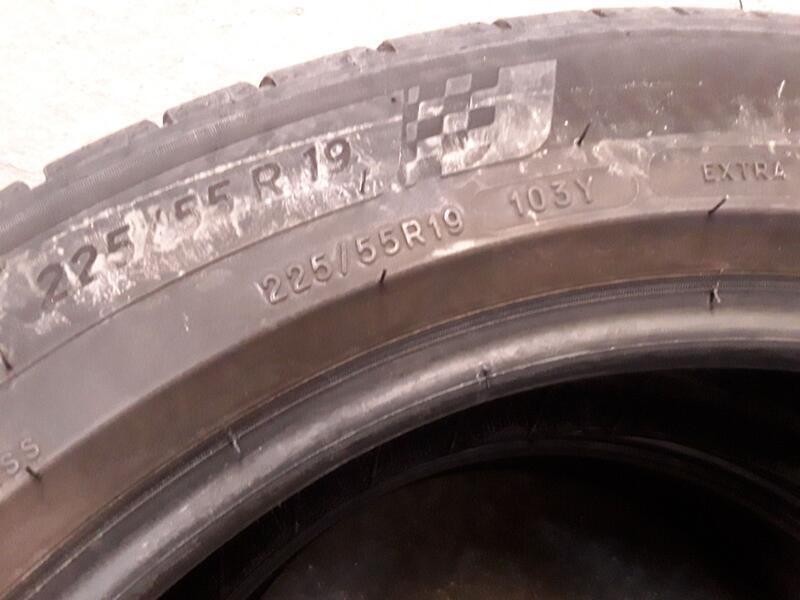 Recambio de neumatico pareja para neumaticos reutilizados - referencia OEM IAM 2255519103Y MICHELIN 225/55/19/103Y