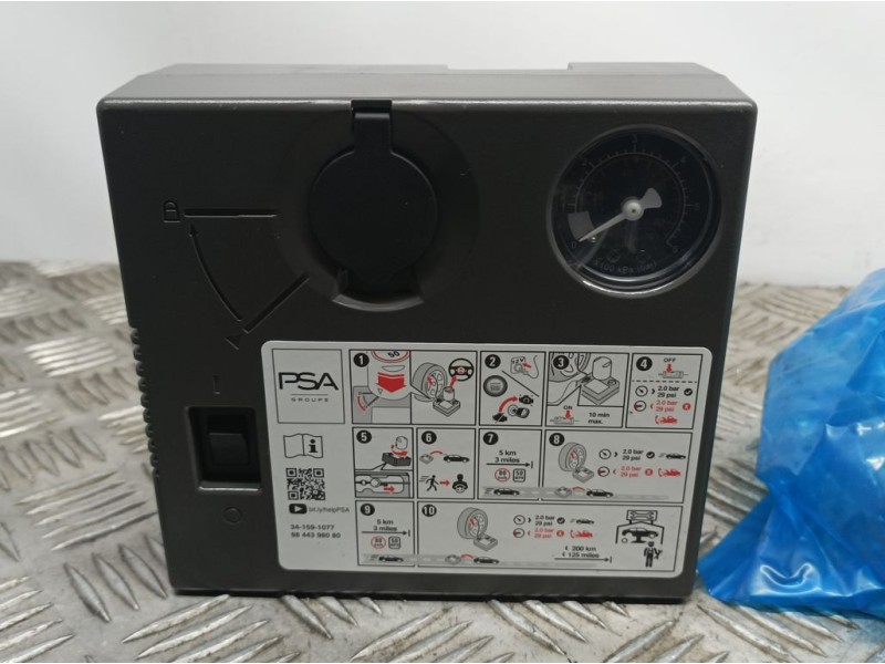 Recambio de compresor inflado de neumaticos para chevrolet lacetti sx referencia OEM IAM 9844398080  