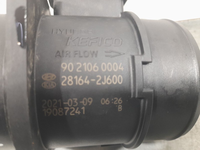 Recambio de caudalimetro para hyundai i20 klass referencia OEM IAM 9021060004 281642J600 KEFICO