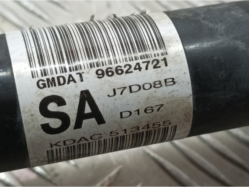 Recambio de transmision delantera izquierda para opel antara cosmo 4x4 referencia OEM IAM 96624721  