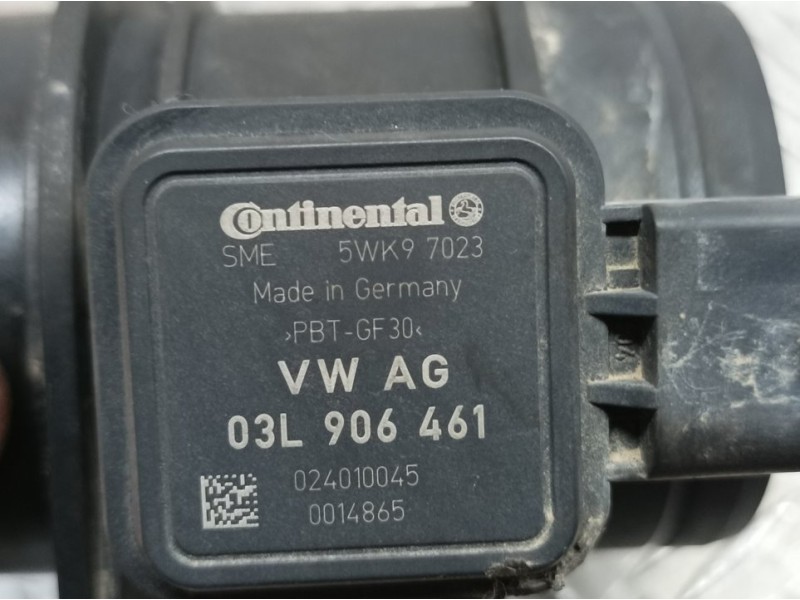 Recambio de caudalimetro para seat ibiza (6j5) reference referencia OEM IAM 03L906461 5WK97023 CONTINENTAL