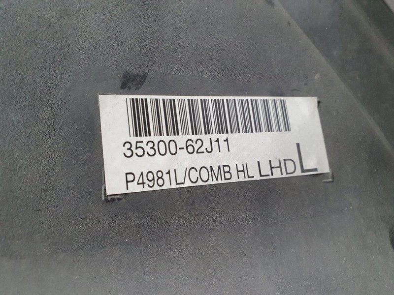 Recambio de faro izquierdo para suzuki swift berlina (mz) gl (5-ptas.) referencia OEM IAM 3530062J11  