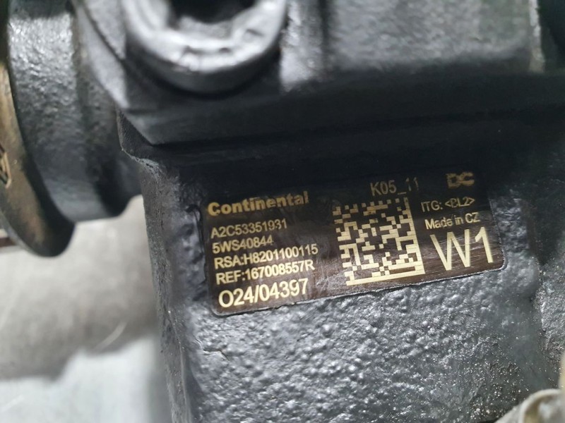 Recambio de bomba alta presion para nissan qashqai (j11) 1.5 turbodiesel cat referencia OEM IAM 5WS40844 A2C53351931 CONTINENTAL