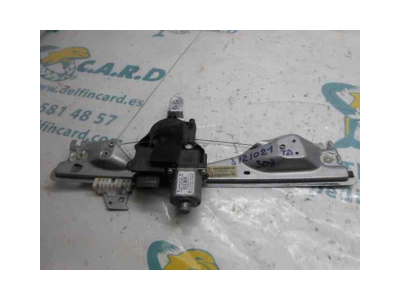 Recambio de elevalunas trasero derecho para peugeot 308 confort referencia OEM IAM 9659834780  ELECTRICO 6 PINS