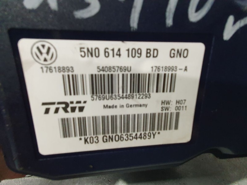 Recambio de abs para volkswagen tiguan (5n2) advance bluemotion referencia OEM IAM 5N0614109BD 54085769U TRW