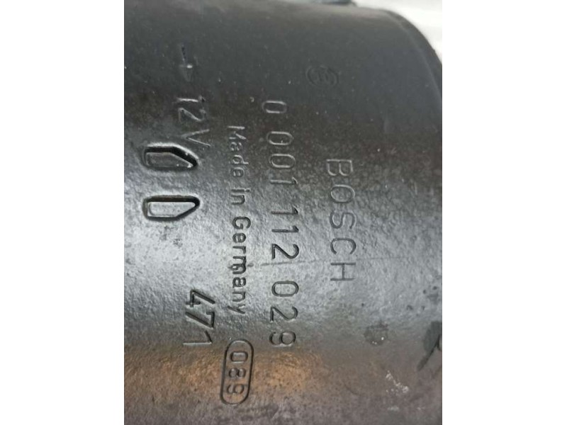 Recambio de motor arranque para citroën ax 1.0 spot referencia OEM IAM 0001112029  BOSCH