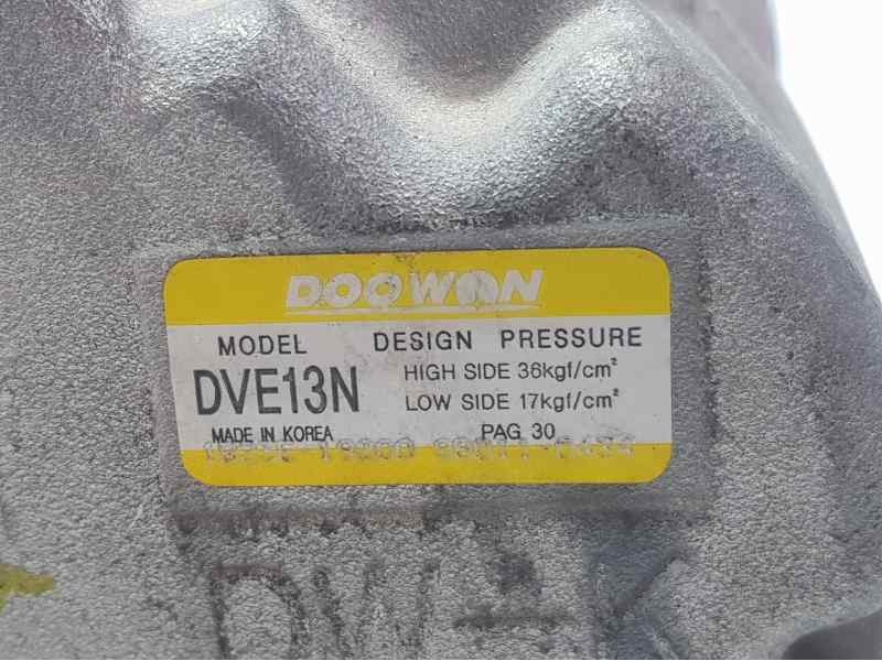 Recambio de compresor aire acondicionado para hyundai kona pure referencia OEM IAM 1823E19200 DVE13N DOOWAN