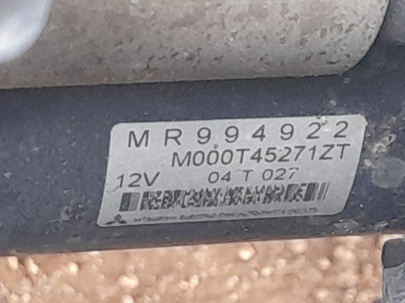 Recambio de motor arranque para smart forfour (454) 1.3 (454.031) referencia OEM IAM M000T45271ZT MITSUBISHI MR994922