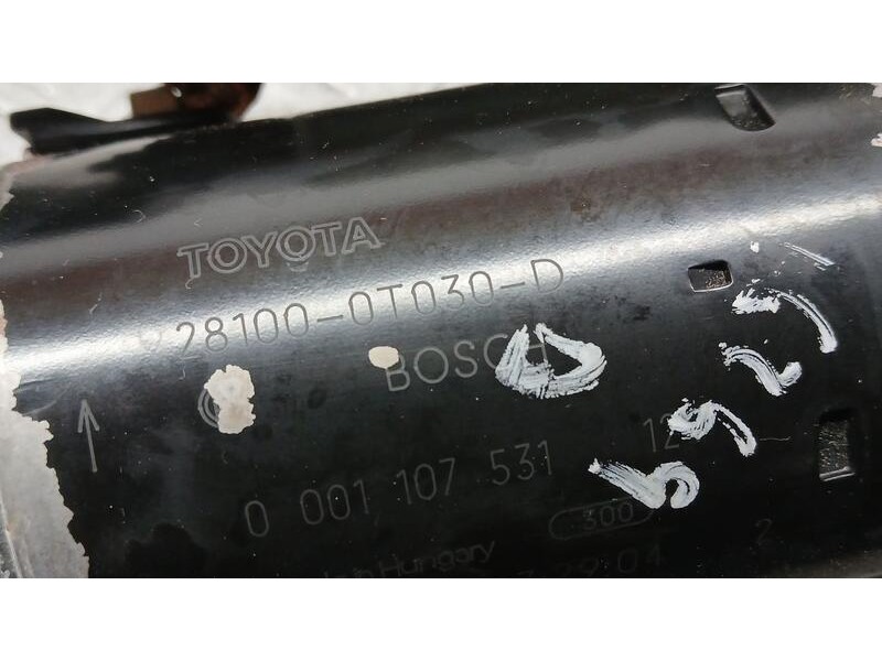 Recambio de motor arranque para toyota auris active referencia OEM IAM 281000T030D BOSCH 0001107531