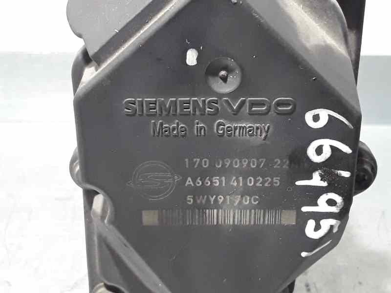 Recambio de caja mariposa para ssangyong actyon 2.0 td cat referencia OEM IAM A6651410225 5WY9170C SIEMENS VDO