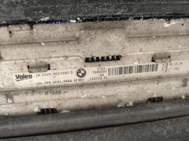 Recambio de intercooler para bmw 3 gran turismo (f34) 318 d referencia OEM IAM 17517600530  