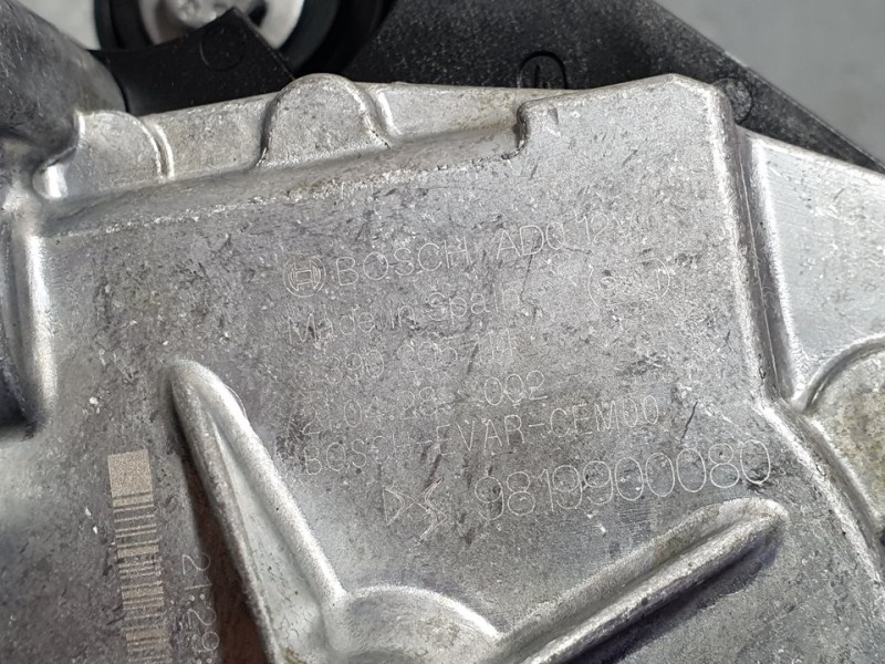 Recambio de motor limpia trasero para peugeot 208 (p2) active referencia OEM IAM 9819900080 0390205114 BOSCH