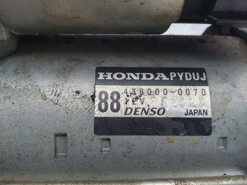 Recambio de motor arranque para honda cr-v lifestyle plus 2wd referencia OEM IAM 884380000070  DENSO