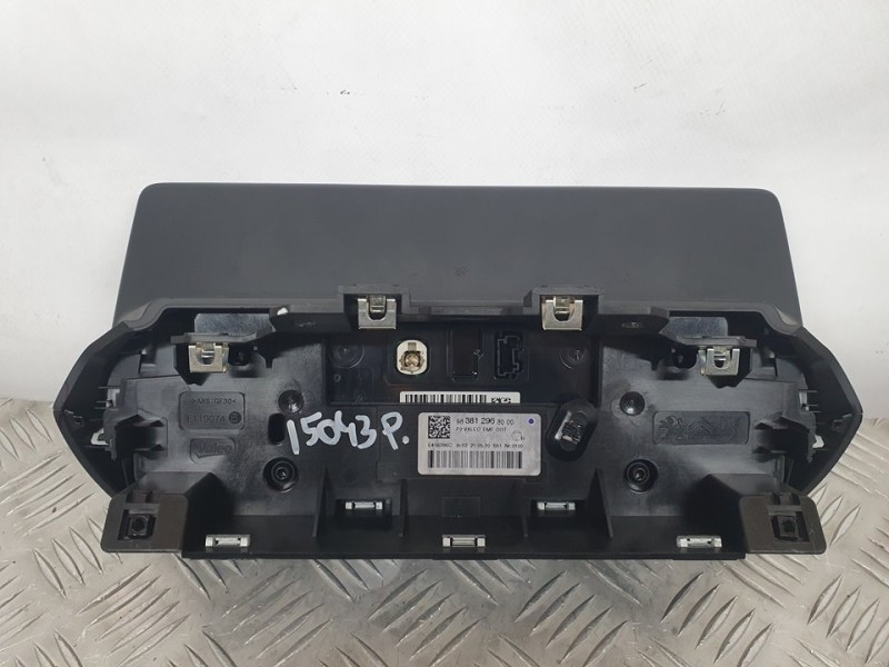 Recambio de sistema navegacion gps para peugeot 208 (p2) active referencia OEM IAM 9838129680 E456386C 