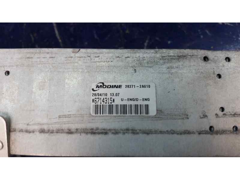 Recambio de intercooler para hyundai i30 1.6 crdi cat referencia OEM IAM 6714315  MODINE