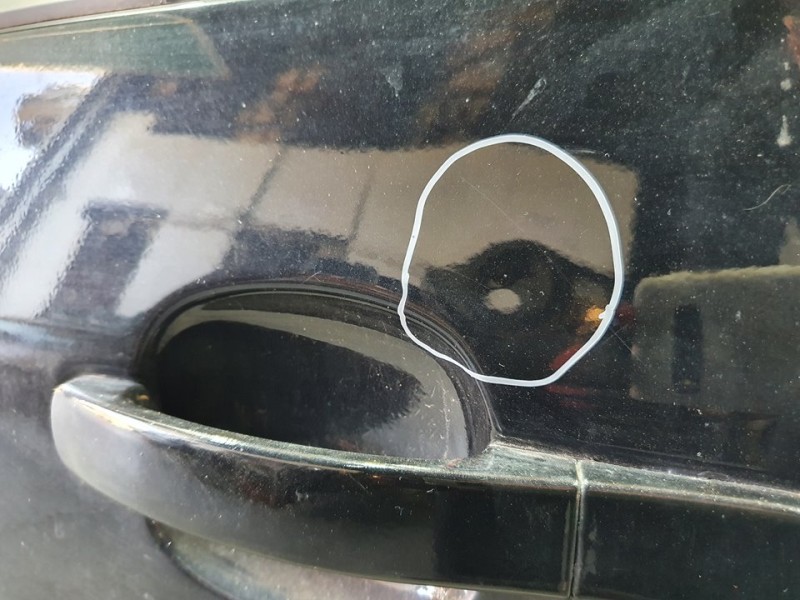 Recambio de puerta trasera izquierda para ford fiesta (cbk) ambiente referencia OEM IAM 1692526  TOCADA