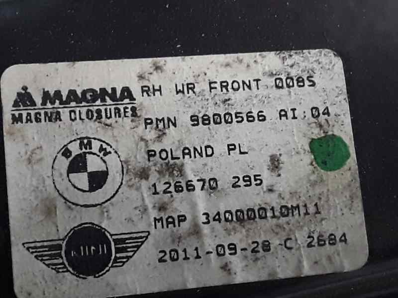 Recambio de elevalunas delantero derecho para mini countryman (r60) one referencia OEM IAM 126670295  ELECTRICO