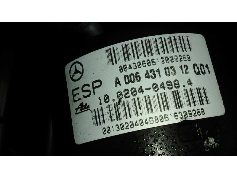 Recambio de abs para mercedes-benz clase clk (w209) coupe 220 cdi (209.308) referencia OEM IAM A0064310312 10020404984 ATE