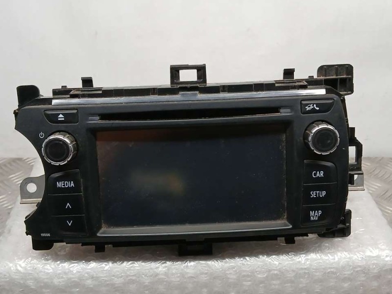 Recambio de sistema navegacion gps para toyota yaris active referencia OEM IAM 861400D010 1350007621C101 FUJITSU