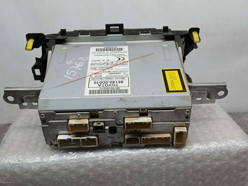 Recambio de sistema navegacion gps para toyota yaris active referencia OEM IAM 861400D010 1350007621C101 FUJITSU