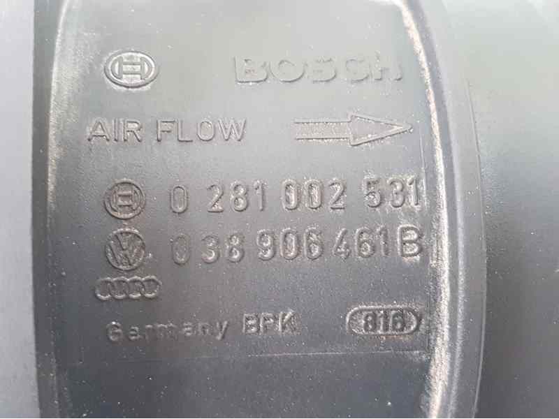 Recambio de caudalimetro para skoda fabia (5j2 ) style referencia OEM IAM 038906461B 0281002531 BOSCH