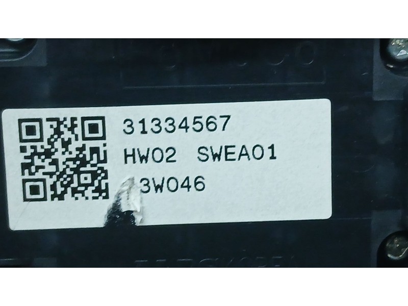 Recambio de mando elevalunas delantero izquierdo para bmw 3 gran turismo (f34) 318 d referencia OEM IAM 31334567 2 PATAS ROTAS V