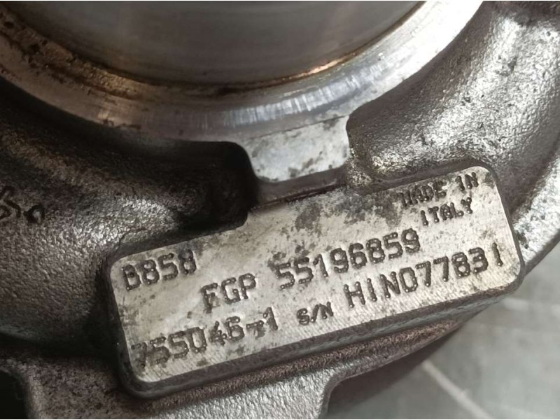Recambio de turbocompresor para opel astra h berlina elegance referencia OEM IAM 55196859 7550461 GARRETT