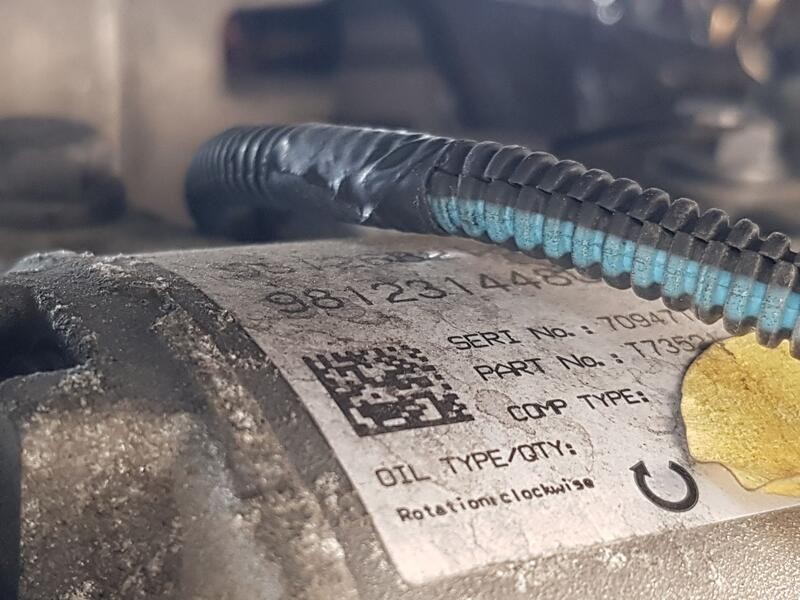 Recambio de compresor aire acondicionado para peugeot 3008 ii suv (mc_, mr_, mj_, m4_) 1.2 thp/ puretech 130 (mrhnsm, mrhnsu, mr