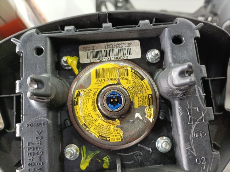 Recambio de kit airbag para dacia sandero básico referencia OEM IAM 8200823307  C/ SALPICADERO ROZADO AIREADORES ROTOS