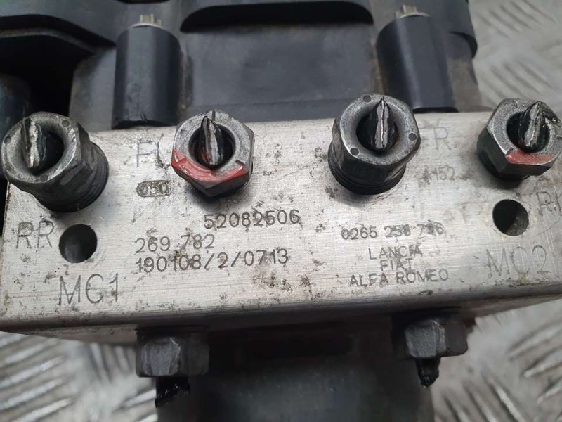 Recambio de abs para fiat tipo ii (357) berlina easy referencia OEM IAM 52082506 0265258796 