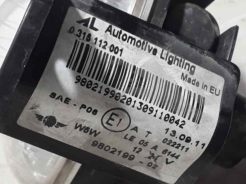 Recambio de faro antiniebla derecho para mini countryman (r60) one referencia OEM IAM 980219902 0315112001 