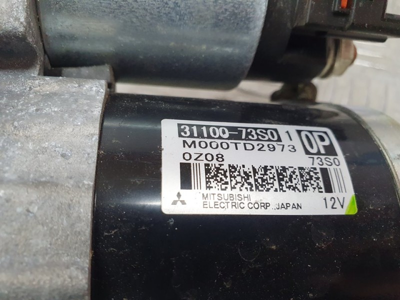 Recambio de motor arranque para suzuki swift (az) sport hibrid referencia OEM IAM 3110073S0 M000TD2973 MITSUBISHI