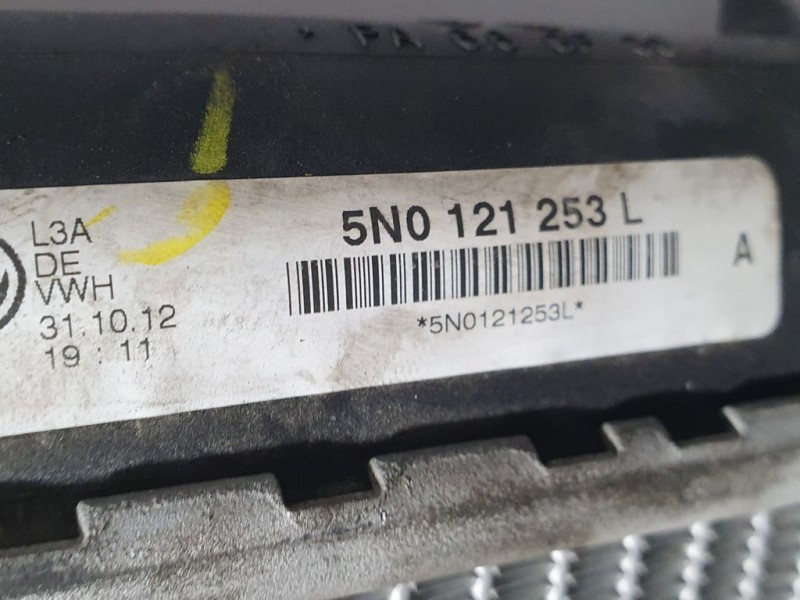 Recambio de radiador agua para volkswagen tiguan (5n2) advance bluemotion referencia OEM IAM 5N0121253L  