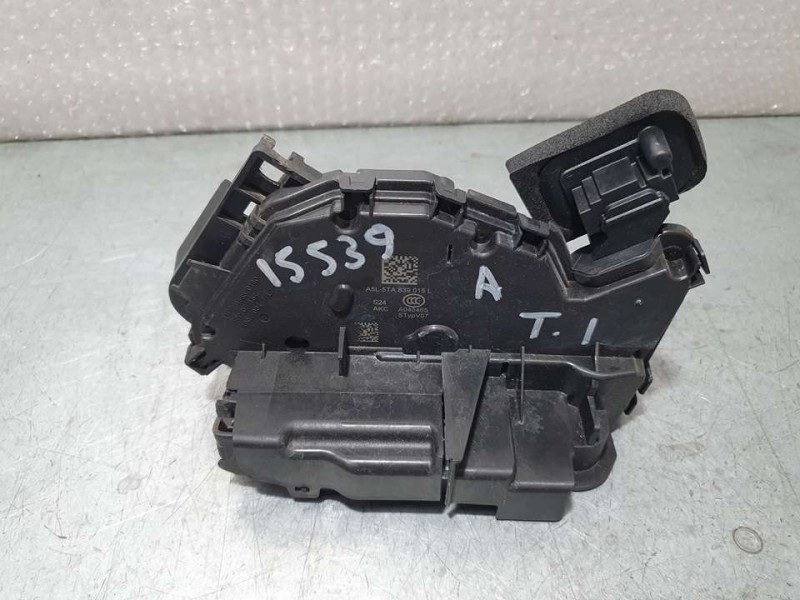 Recambio de cerradura puerta trasera izquierda para skoda octavia combi (5e5) active referencia OEM IAM 5TA839015L  7 PINES