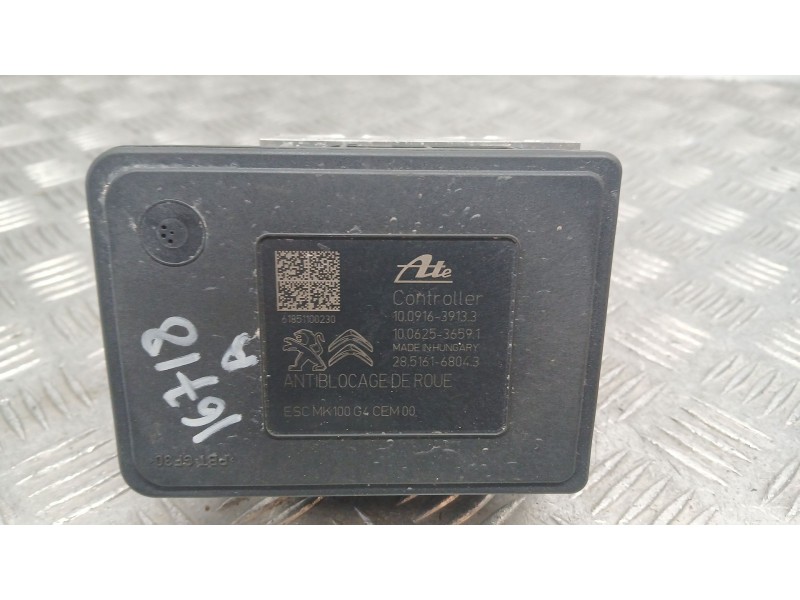 Recambio de abs para peugeot 2008 i (cu_) 1.2 thp 110 / puretech 110 referencia OEM IAM 9822654880 ATE 10022012064