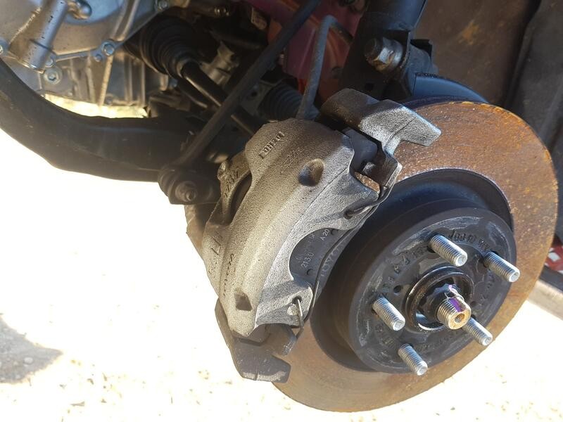 Recambio de pinza freno delantera izquierda para toyota yaris (_p21_, _pa1_, _ph1_) 1.5 hybrid (mxph11) referencia OEM IAM 47750