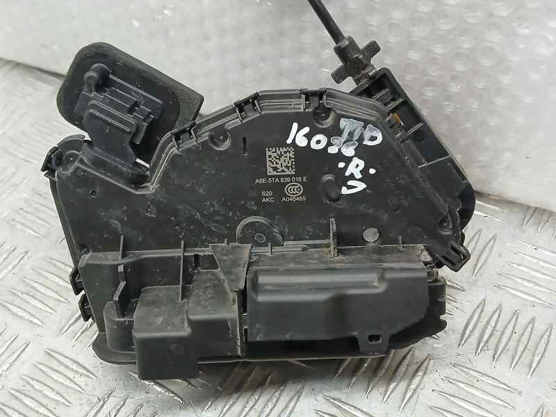 Recambio de cerradura puerta trasera derecha para seat arona style edition referencia OEM IAM 5TA839016E  ELECTRICA