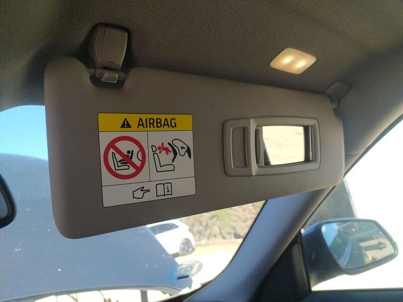 Recambio de parasol derecho para bmw 3 gran turismo (f34) 318 d referencia OEM IAM 51167322292  