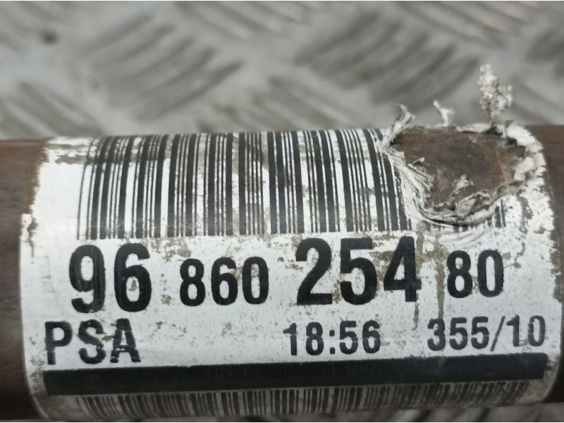 Recambio de transmision delantera derecha para citroën c3 exclusive referencia OEM IAM 9686025480  