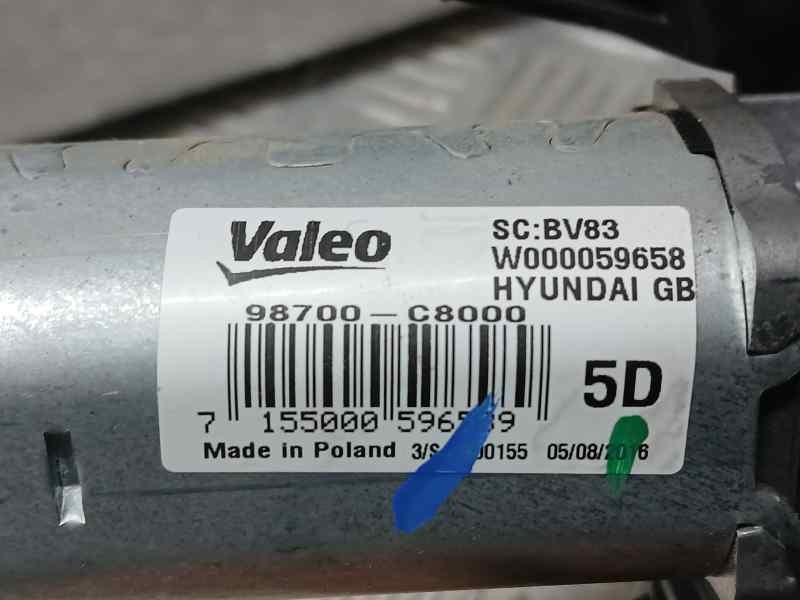 Recambio de motor limpia trasero para hyundai i20 tecno referencia OEM IAM 98700C8000 W000059658 VALEO