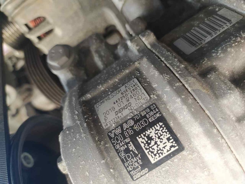 Recambio de compresor aire acondicionado para seat arona style edition referencia OEM IAM 5Q0816803H  