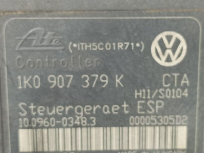 Recambio de abs para volkswagen golf v berlina (1k1) trendline referencia OEM IAM 1K0614517H 10020601064 ATE
