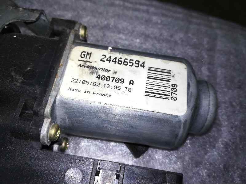 Recambio de elevalunas delantero derecho para opel corsa c club referencia OEM IAM 24466594 6 PINS ELECTRICO 400709A GM