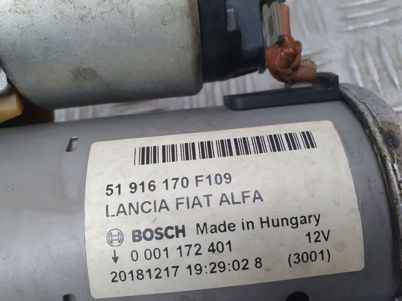 Recambio de motor arranque para fiat tipo ii (357) berlina easy referencia OEM IAM 51916170F109 0001172401 BOSCH