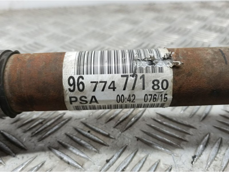 Recambio de transmision delantera derecha para citroën c4 cactus live referencia OEM IAM 9677477180  