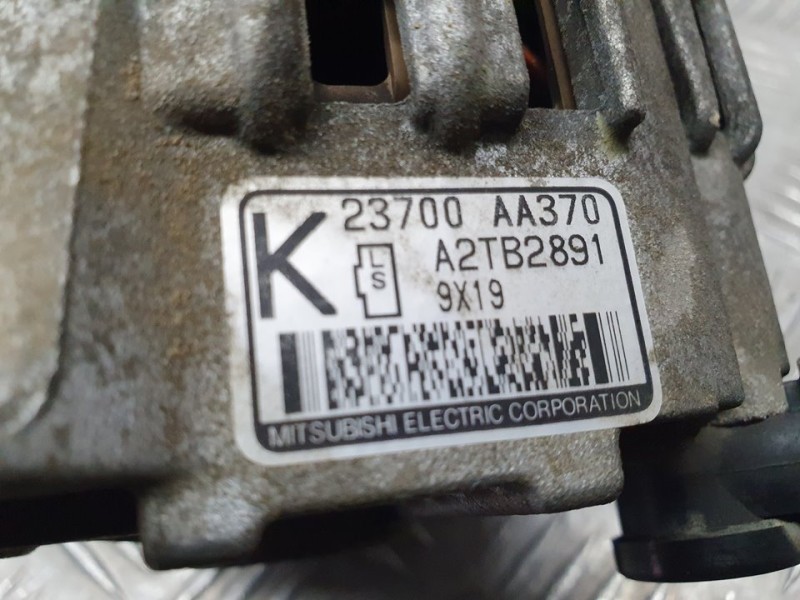 Recambio de alternador para subaru legacy berl./familiar b12 (be/bh) 2.5 gx edition berlina referencia OEM IAM 23700AA370 A2TB28